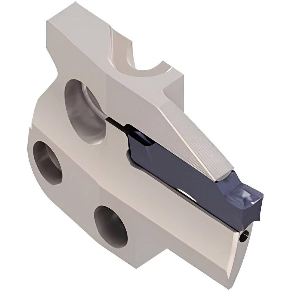 Tungaloy 6794440 Indexable Grooving Cartridges; Cutting Direction: Right Hand ; Compatible Insert Style: DGM; SGM; DGS; SGS; DTE; DTX; DTF; DTR; SGN; DGG; DTM; DGL; STR ; Compatible Insert Size Code: 4 ; Insert Width: 4.00 mm ; Series: CAFR ; Overall