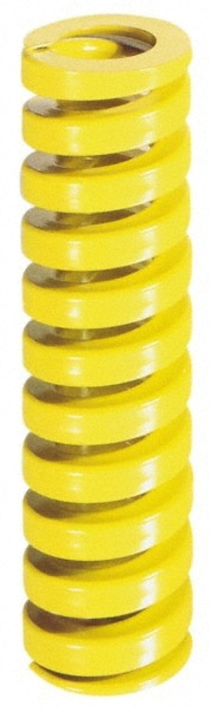 Dayton Lamina 9-3218-36 Die Spring: 2" Hole Dia, 1" Rod Dia, 4-1/2" Free Length, Yellow