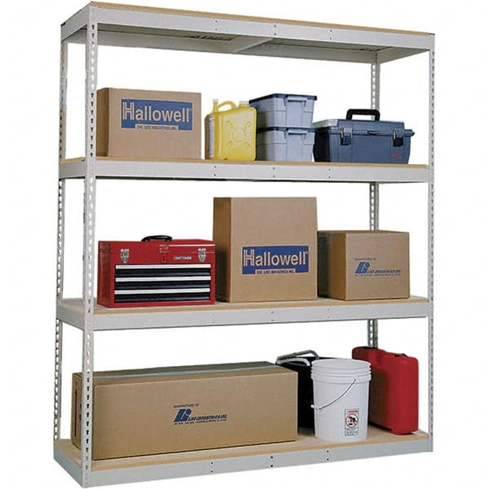 Hallowell DRHC482484-4S 16 Gauge Boltless Shelving: