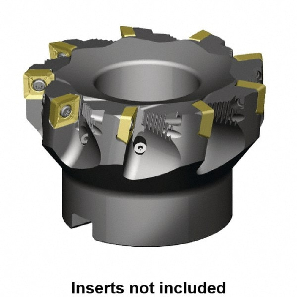 Kennametal 3120577 160mm Cut Diam, 40mm Arbor Hole, 11mm Max Depth of Cut, 88.5° Indexable Chamfer & Angle Face Mill