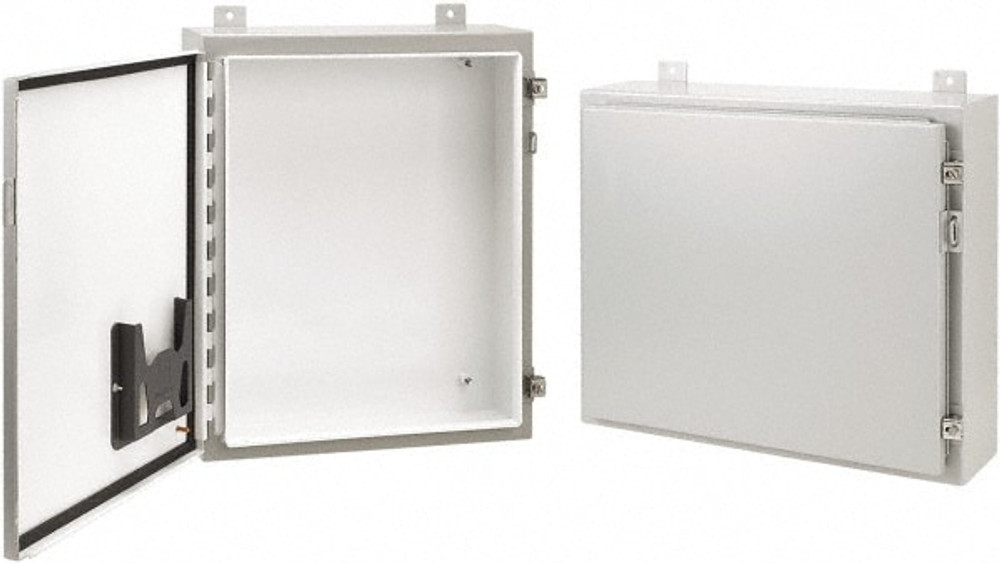 nVent Hoffman A242412LP Standard Electrical Enclosure: Steel, NEMA 12 & 13