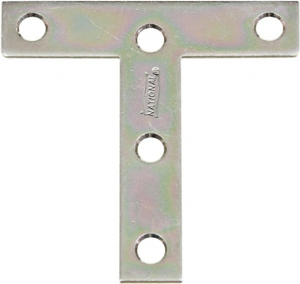 National Hardware N266-429 3" Long x 3" Wide Steel Tee Plates