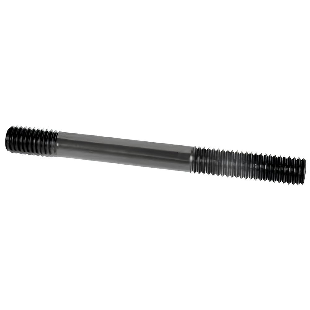 TE-CO 40353 Unequal Double Threaded Stud: 1/4-20 Thread, 3" OAL