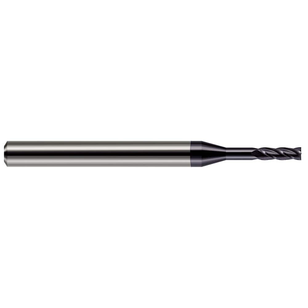 Harvey Tool 76485-C3 Square End Mill: 0.085" Dia, 0.255" LOC, 4 Flutes, Solid Carbide