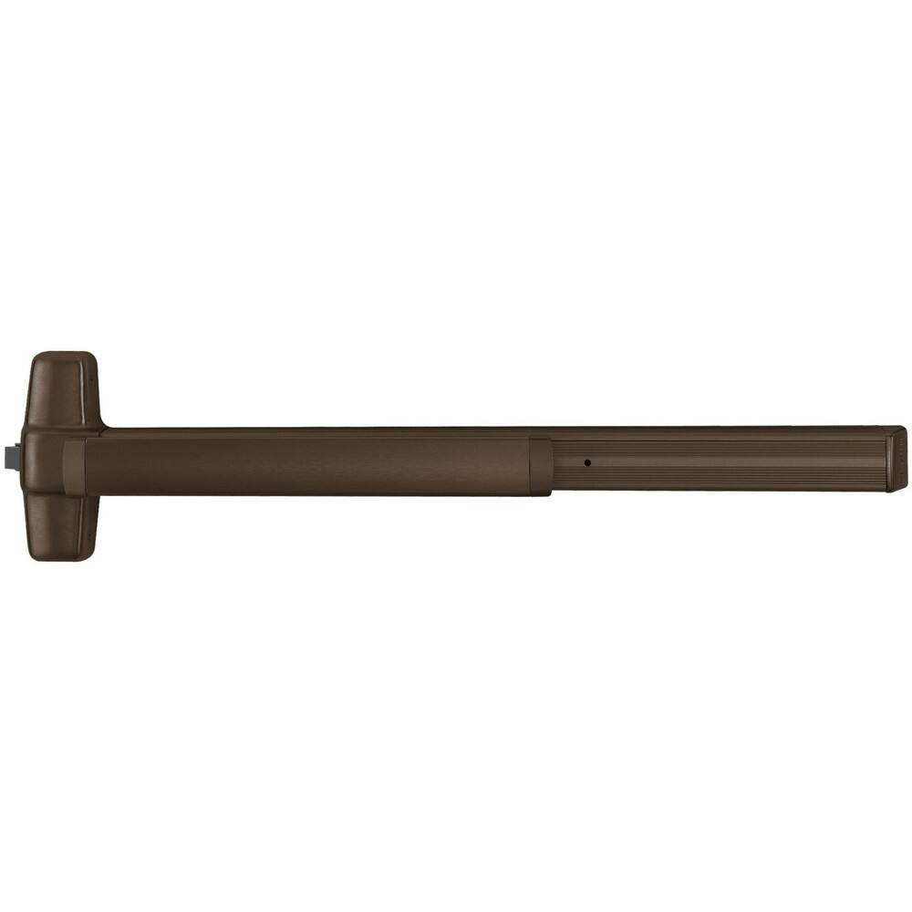 Von Duprin 99EO 3 315 Push Bars; Material: Metal ; Locking Type: Exit Device Only ; Finish/Coating: Black Anodized Aluminum ; Maximum Door Width: 3ft ; Minimum Door Width: 2.33ft ; Grade: 1