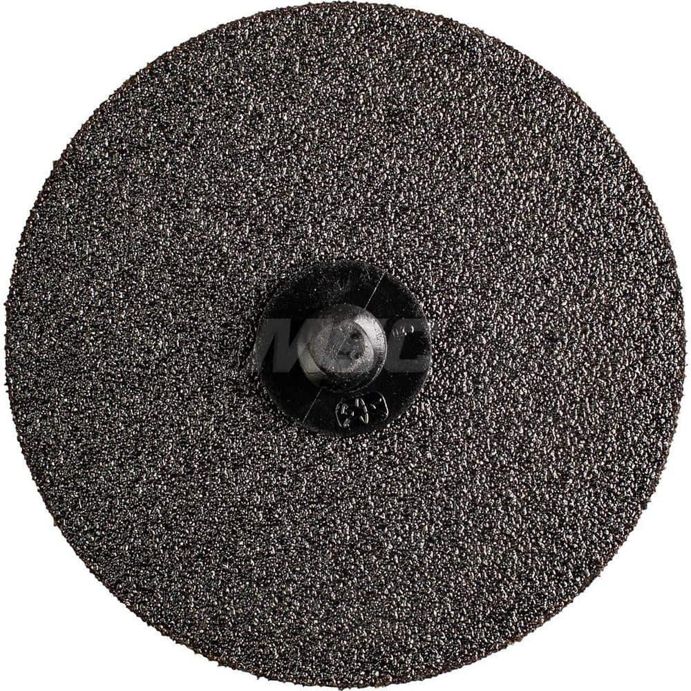 PFERD 40591 Quick-Change Disc: CDR, 3" Disc Dia, 50 Grit, Silicon Carbide, Coated