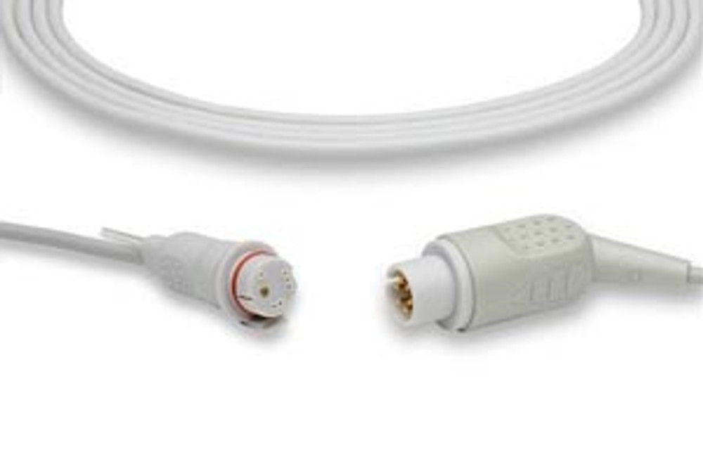 Cables and Sensors  IC-6P-BD0 IBP Adapter Cable: IBP Adapter Cable for BD Transducers, AAMI Compatible w/ OEM: 684085, 001C-30-70758, 690-0021-00 (DROP SHIP ONLY) (Freight Terms are Prepaid & Added to Invoice - Contact Vendor for Specifics)