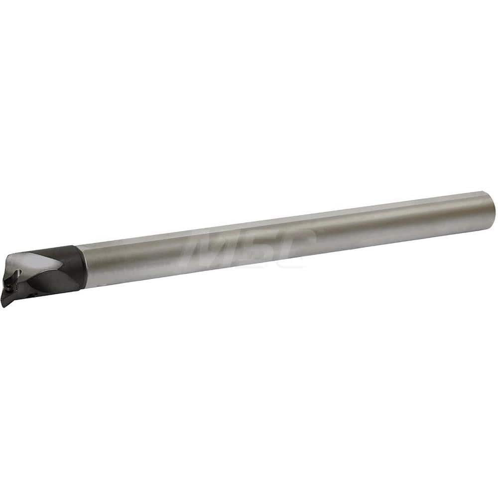 Kyocera THC14204 Indexable Boring Bars; Minimum Bore Diameter (mm): 22.00 ; Maximum Bore Depth (mm): 112.00 ; Toolholder Style: E...SVPB ; Tool Material: Steel; Solid Carbide ; Insert Compatibility: VBMT22; VBGT22; VBET22; VBGW22 ; Shank Diameter (mm