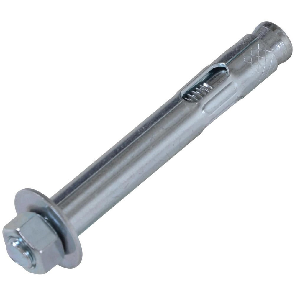 Vestil AS-584 Hammer Drive Concrete Anchor: 5/8" Dia, 4" OAL