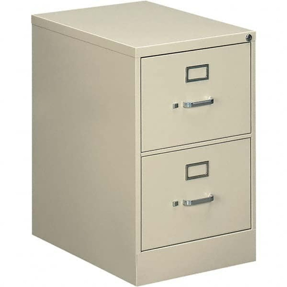 ALERA ALEHVF1929PY Vertical File Cabinet: 2 Drawers, Steel, Putty