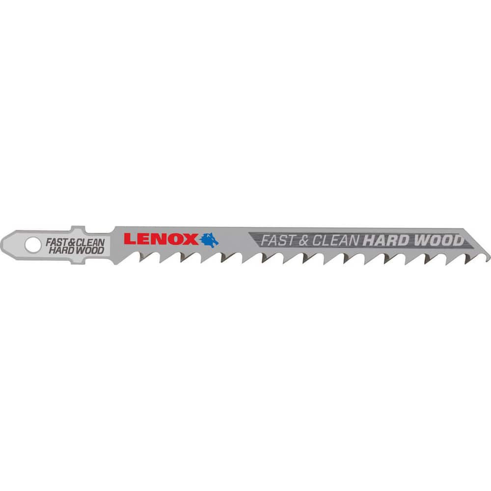 Lenox 1990703 Jig Saw Blades; Blade Material: Bi-Metal ; Blade Length (Inch): 4 ; Blade Width (Decimal Inch): 0.0580 ; Blade Width (Inch): 5/16 ; Blade Thickness (Decimal Inch): 0.0580 ; Shank Type: T-Shank