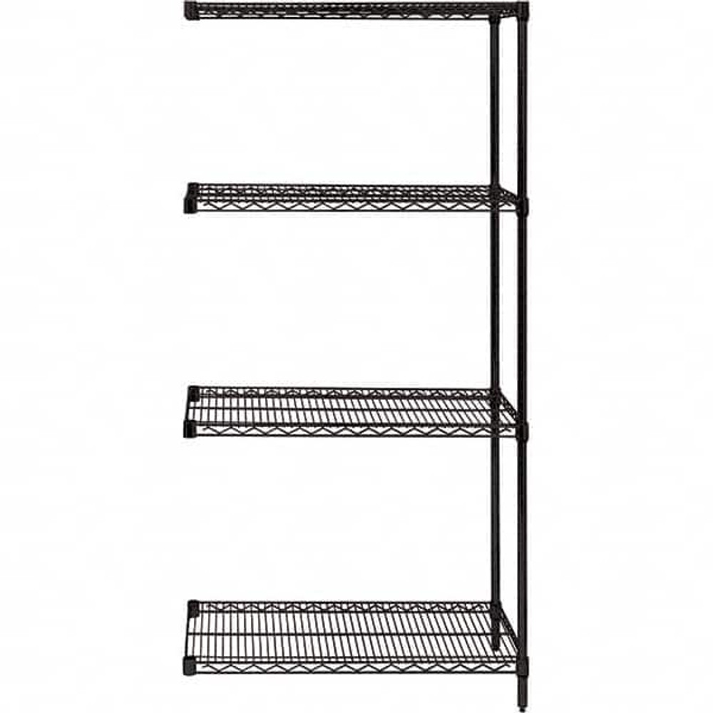 Quantum Storage AD54-2460BK Wire Shelving: Use With 1630 Built-In Combination Lock