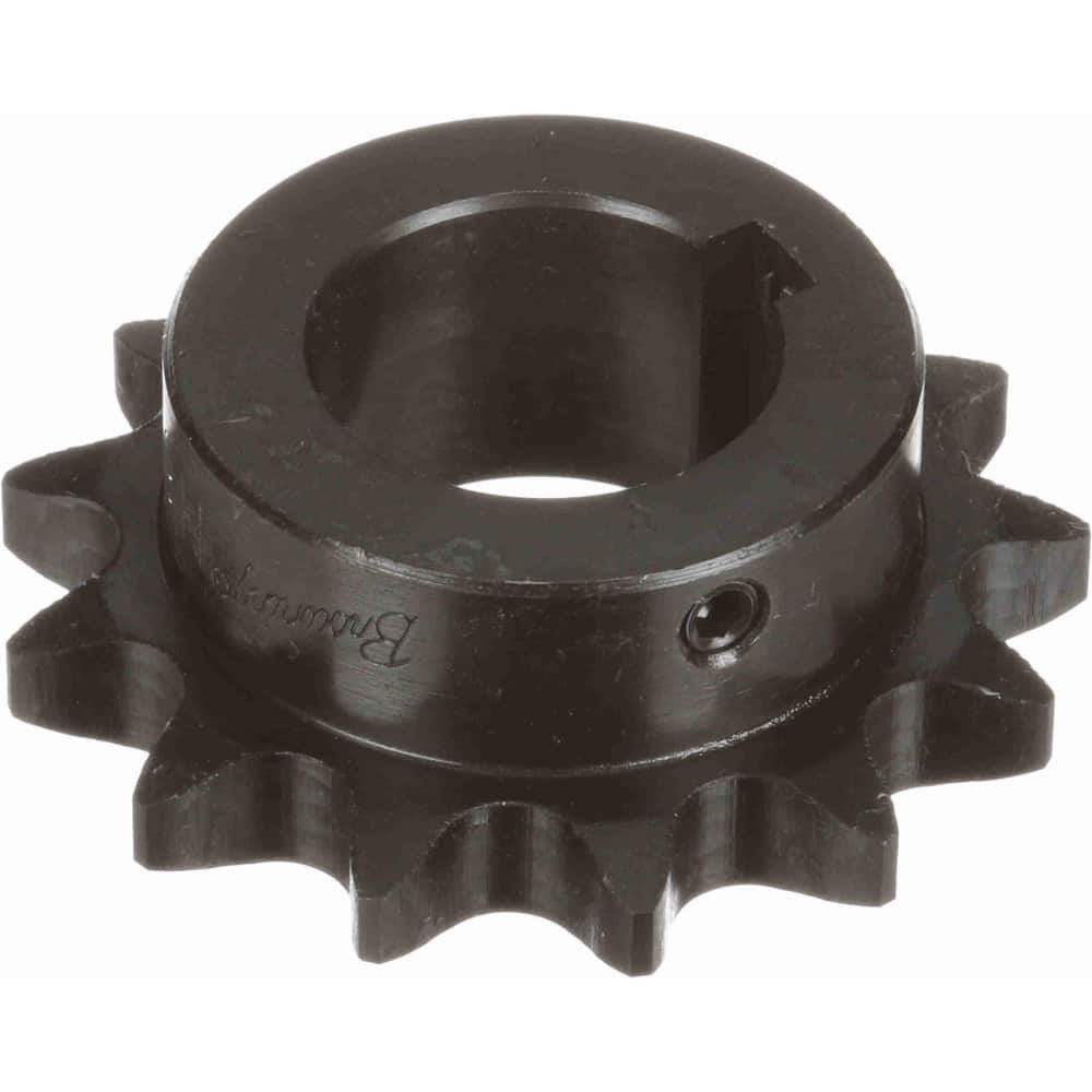 Browning 1643089 Finished Bore Sprocket: 13 Teeth, 3/4" Pitch, 1-7/16" Bore Dia, 2.64" Hub Dia