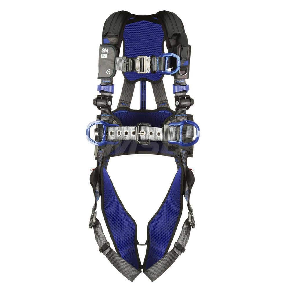 DBI-SALA 7012818012 Fall Protection Harnesses: 420 Lb, Construction Style, Size 2X-Large, For Climbing Construction & Positioning, Back Front & Hips