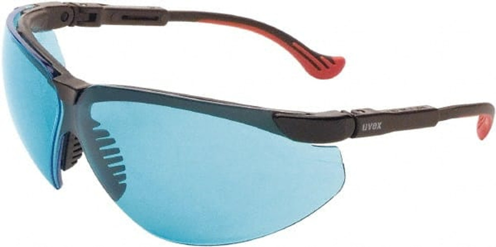 Uvex S3312HS Safety Glass: Anti-Fog & Scratch-Resistant, Polycarbonate, Blue Lenses, Full-Framed, UV Protection