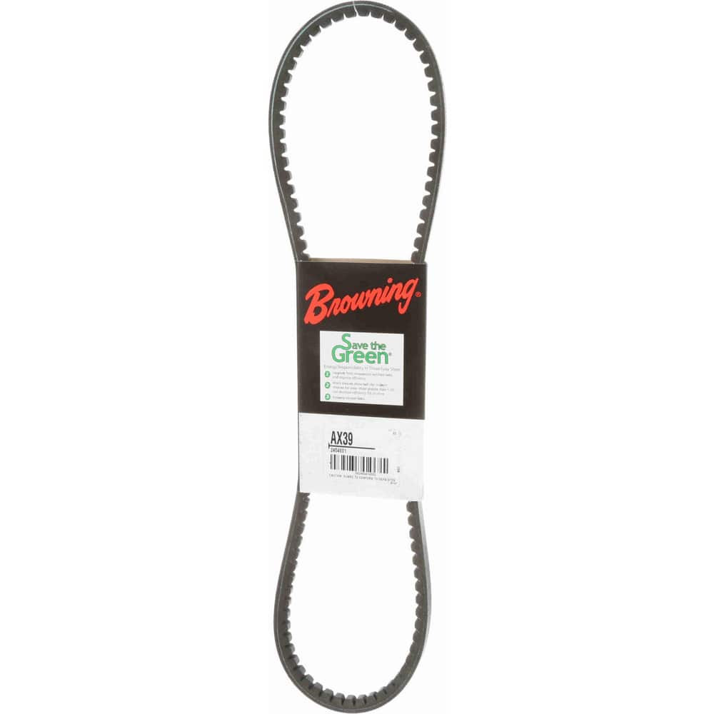 Browning 2454601 V-Belt: Section AX, 41.2" Outside Length, 1/2" Belt Width