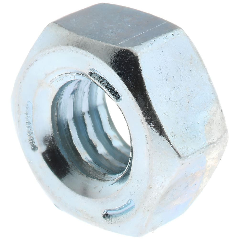 Value Collection 88548490 Hex Nut: 1/4-20, Grade 5 Steel, Zinc-Plated