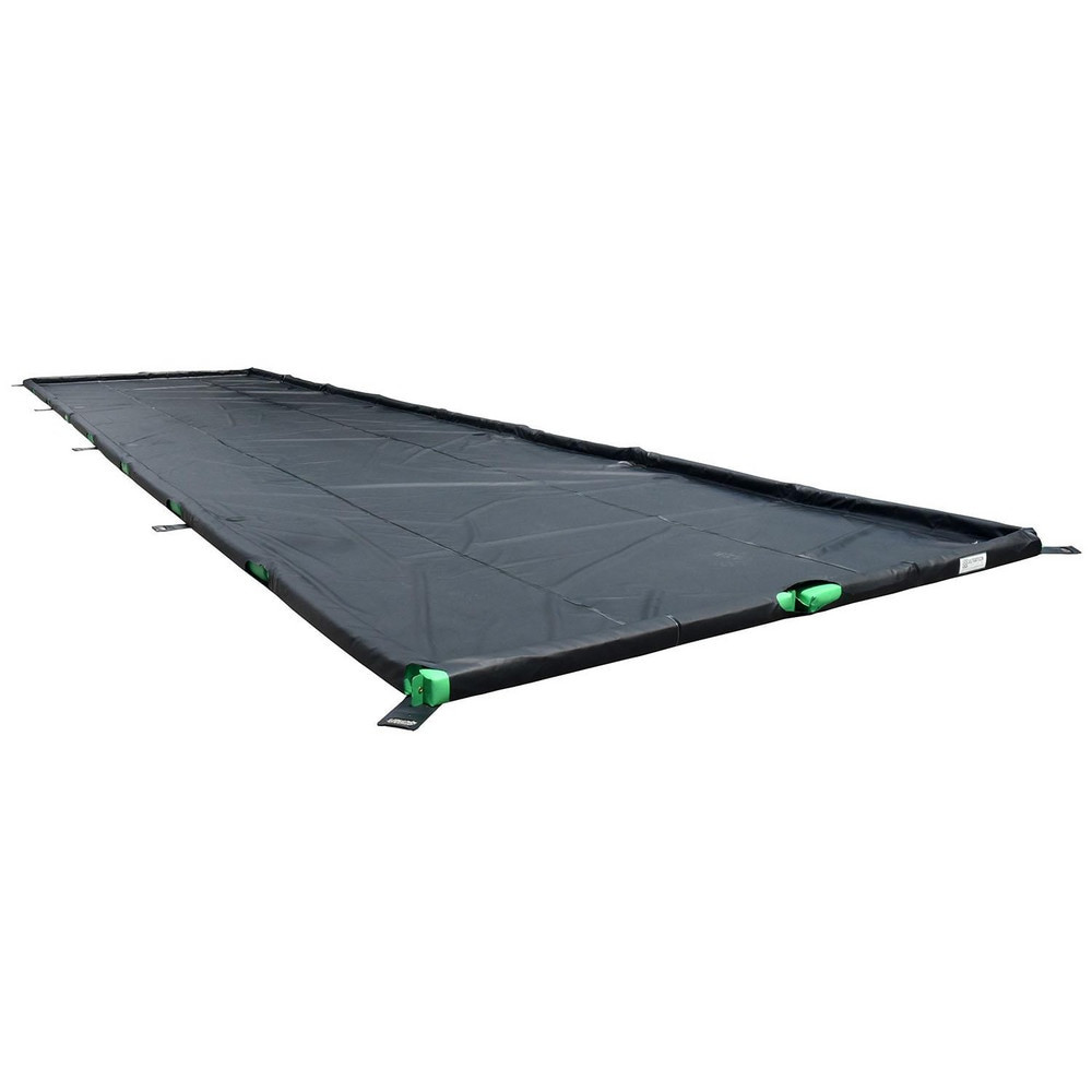 UltraTech. 8965 Containment Collapsible Berm & Foam Wall Plus: 50" Long, 12" Wide, 4" High