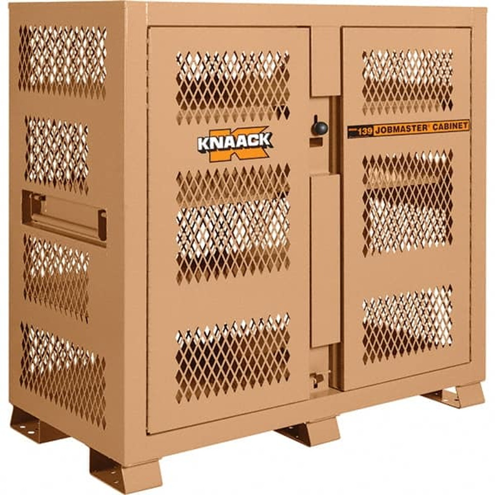 Knaack 139-MT Job Site Storage Unit Mobile Work Center: 30" OAD, 3 Shelf