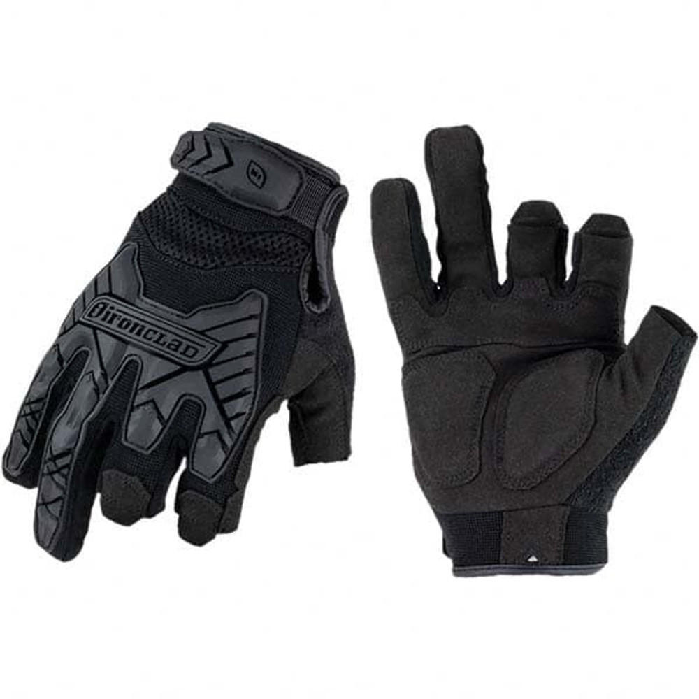 ironCLAD IEXT-FRIBLK01XS General Purpose Work Gloves: X-Small, Synthetic Leather