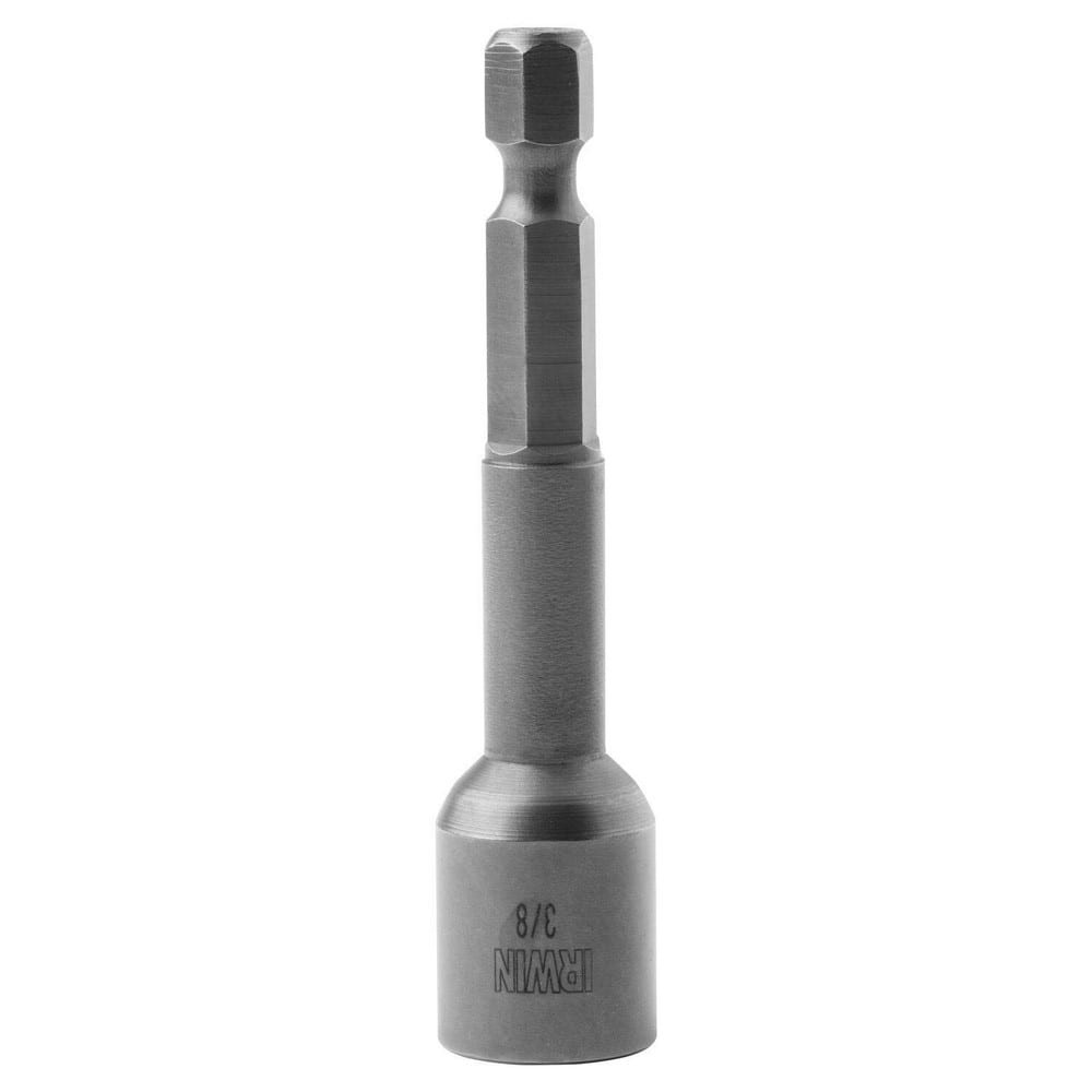 Irwin 394103A Auger & Utility Drill Bits; Auger Bit Size: 0.375in ; Shank Diameter: 0.4370 ; Shank Size: 0.4370 ; Shank Type: Hex ; Tool Material: High-Speed Steel ; Coated: Uncoated