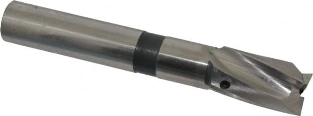 Cleveland C46443 7/8" Diam, 3/4" Shank, Diam, 3 Flutes, Straight Shank, Interchangeable Pilot Counterbore