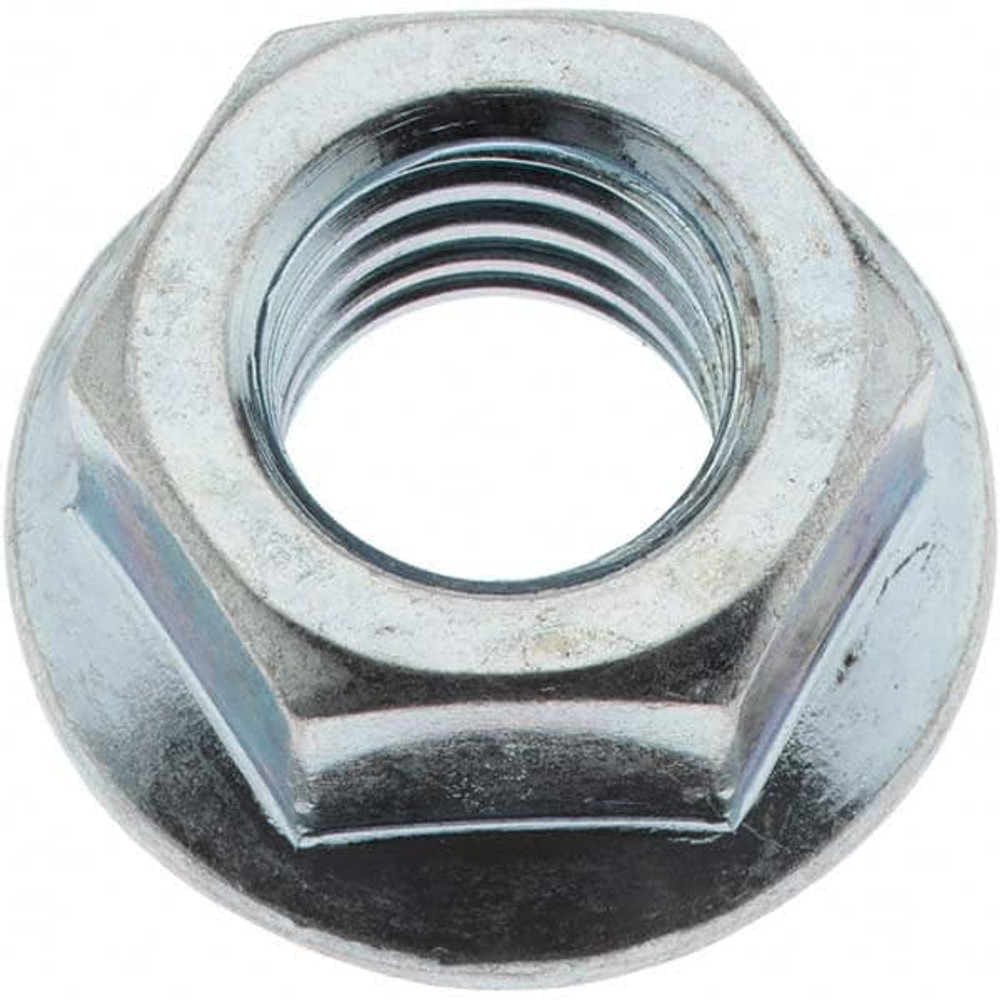 Value Collection 34296 1/2-13, 1/2" Flange Diam, Serrated Flange Nut