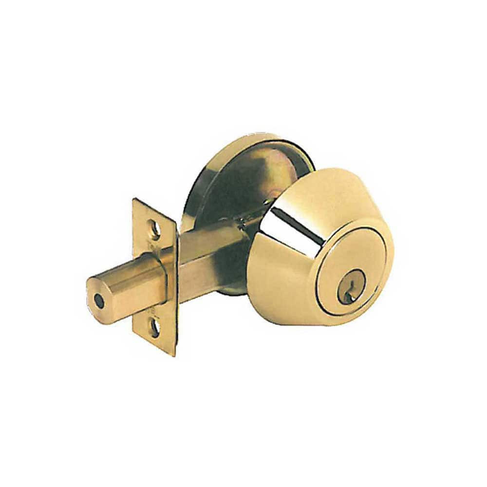 Tell Manufacturing DB2060-SC-US3 Deadbolts; Deadbolt Type: Single Cylinder ; Key Type: Keyed Alike ; Mount Type: Through Hole ; Material: Steel ; Minimum Door Thickness: 1.375in ; Maximum Door Thickness: 1.75in