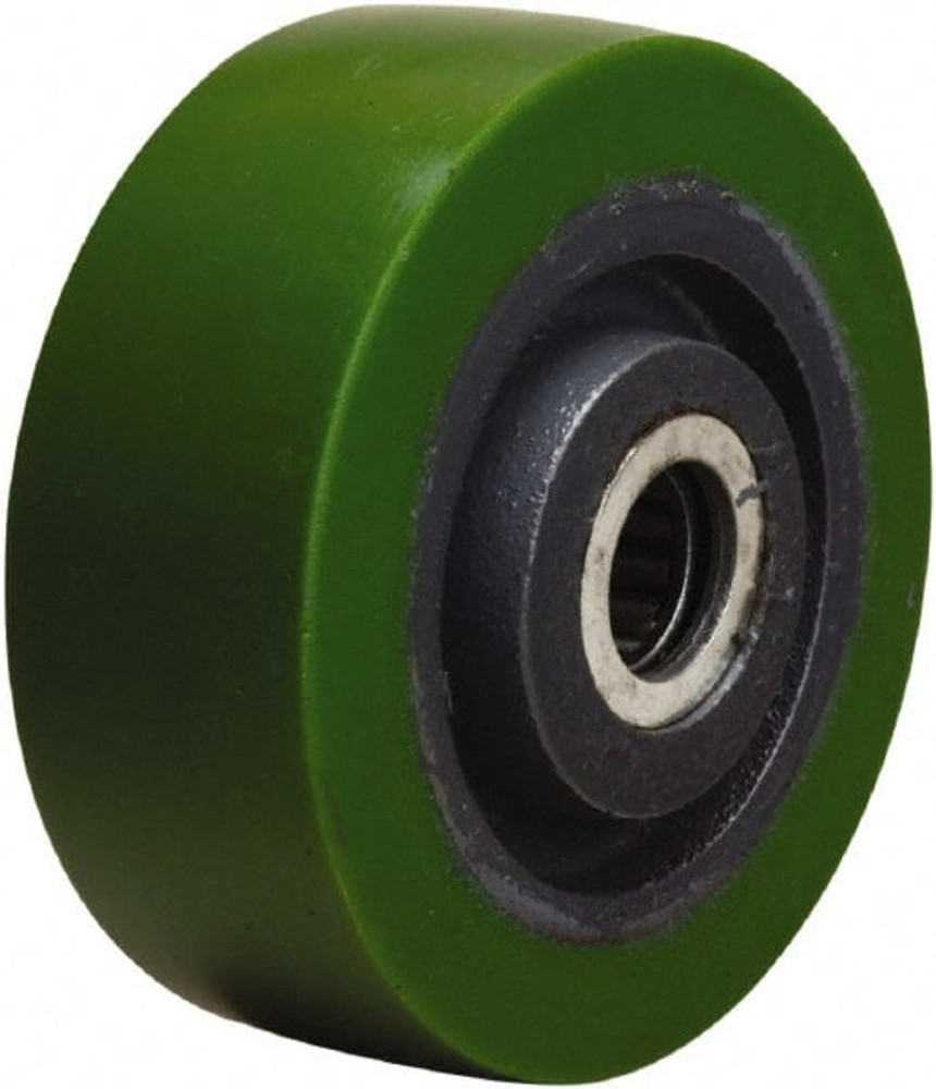 Hamilton W-415-D-5/8 Caster Wheel: Polyurethane on Cast Iron, 0.625" Axle