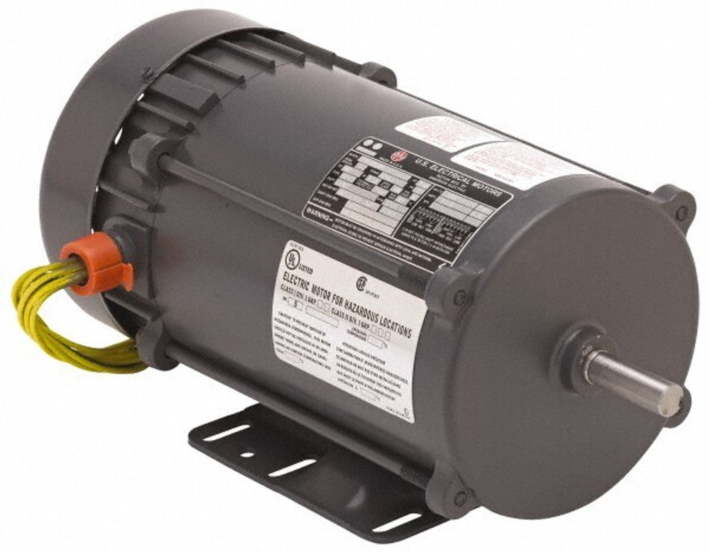 US Motors XS34CA2P AC Motor: TEFC Enclosure