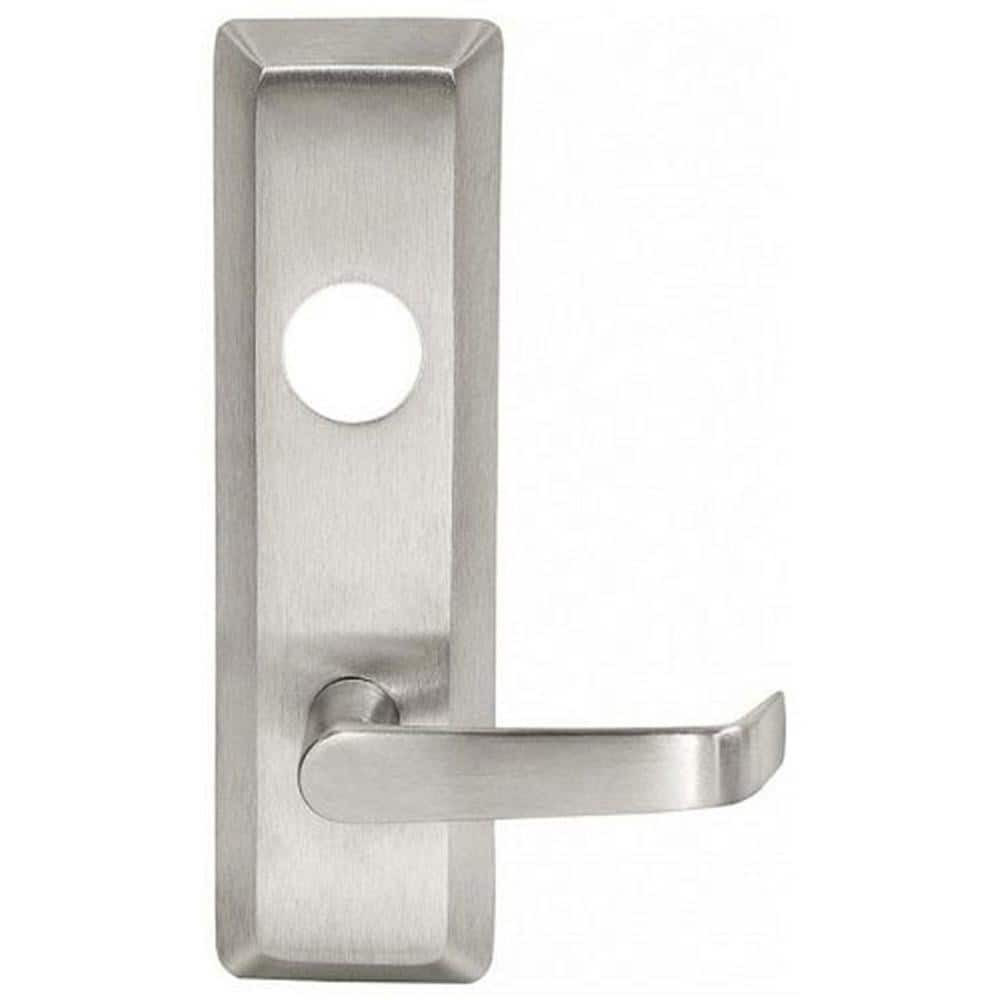 Corbin Russwin N959ET-605-RHR Trim; Trim Type: Newport Lever ; For Use With: ED5000 Series Exit Devices ; Material: Steel ; Overall Length: 4.81 ; Overall Width: 3 ; Handle Included: No