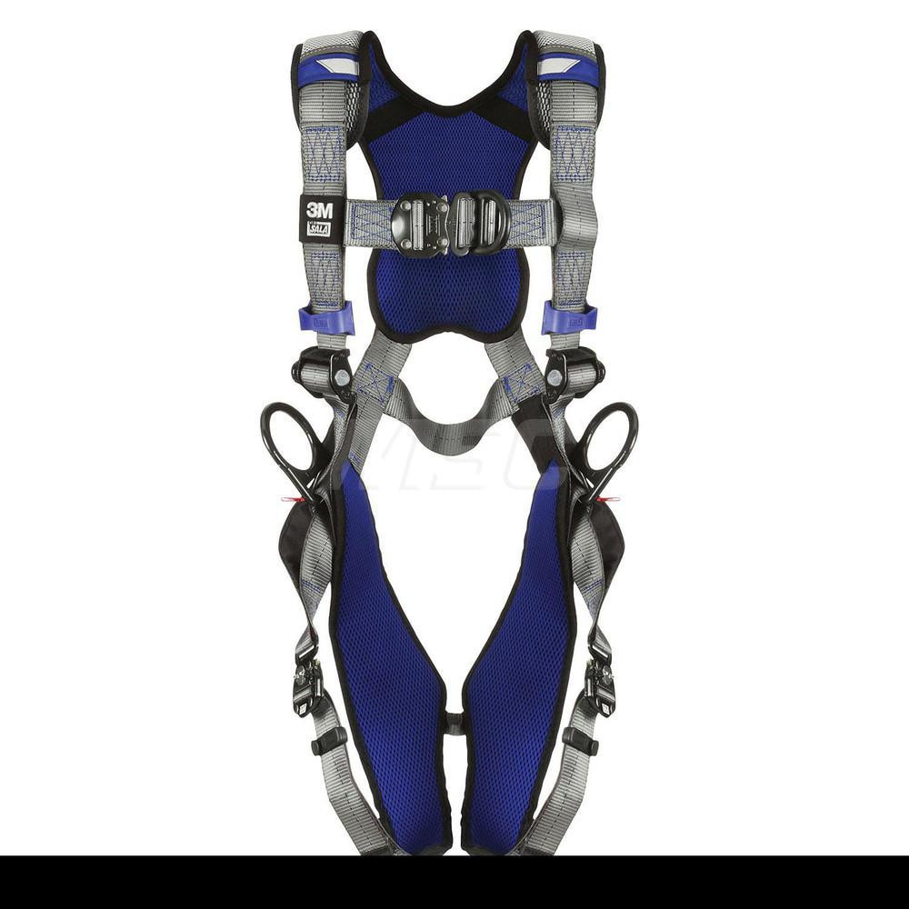 DBI-SALA 7012817876 Fall Protection Harnesses: 420 Lb, Size X-Large, For Climbing & Positioning, Back Front & Hips