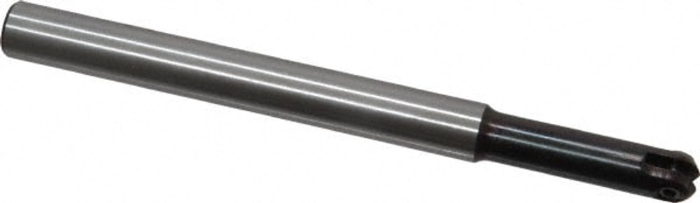 LMT 6121398 Indexable Ball Nose End Mill: 1/2" Cut Dia, High Speed Steel, 5.91" OAL