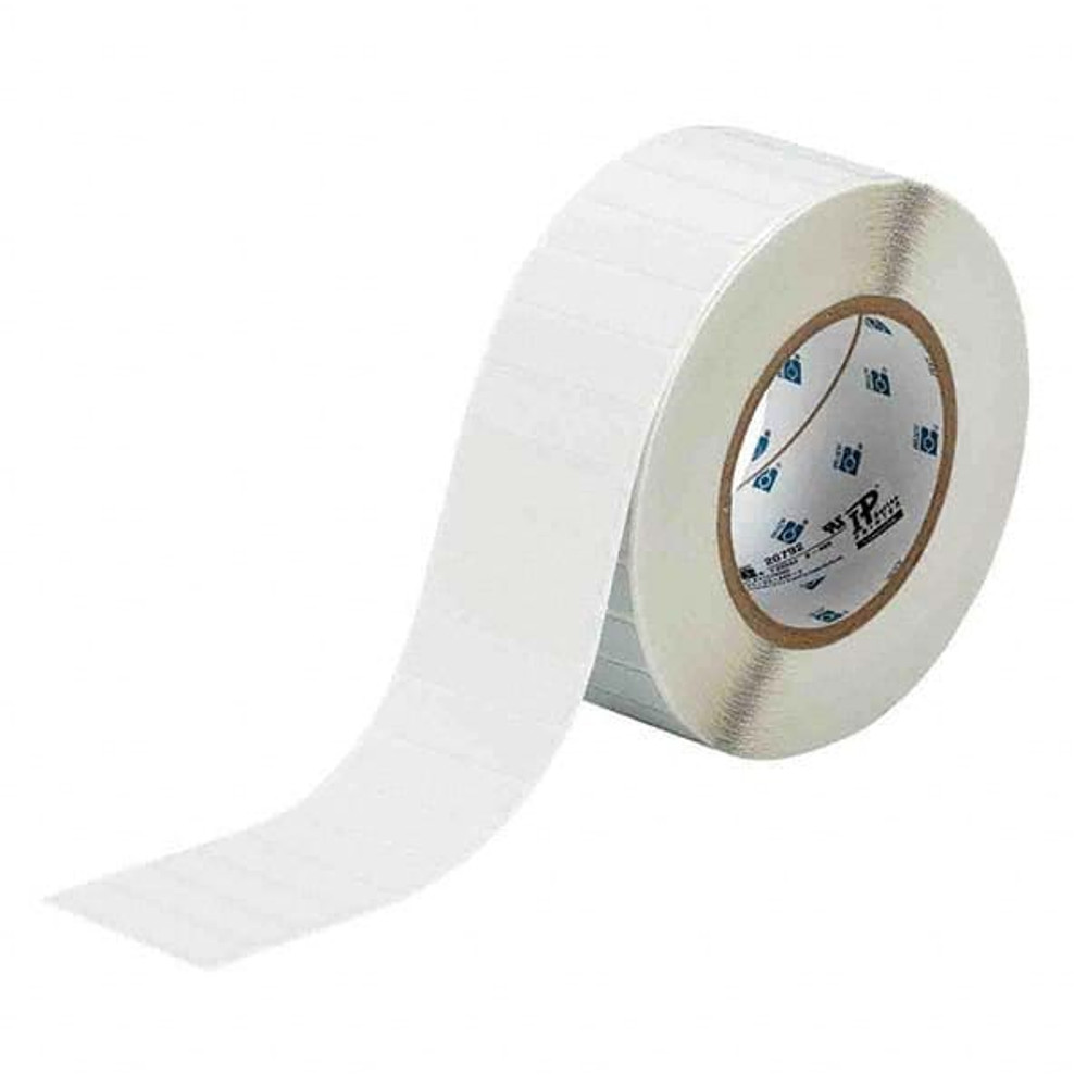 Brady 30241 Label Maker Label: Light Gray, Metallized Polyester, 3,000 per Roll