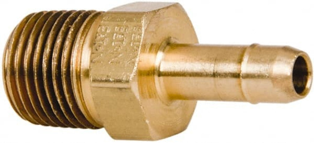 Eaton 1068X4 Barbed Tube Male Connector: 1/8" NPTF