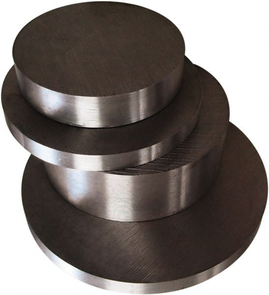 Value Collection OR03.0X0.5 Decarb-Free Tool Steel Round: 3" Dia, 1/2" OAL, O-1 (Oil Hardening) Tool Steel