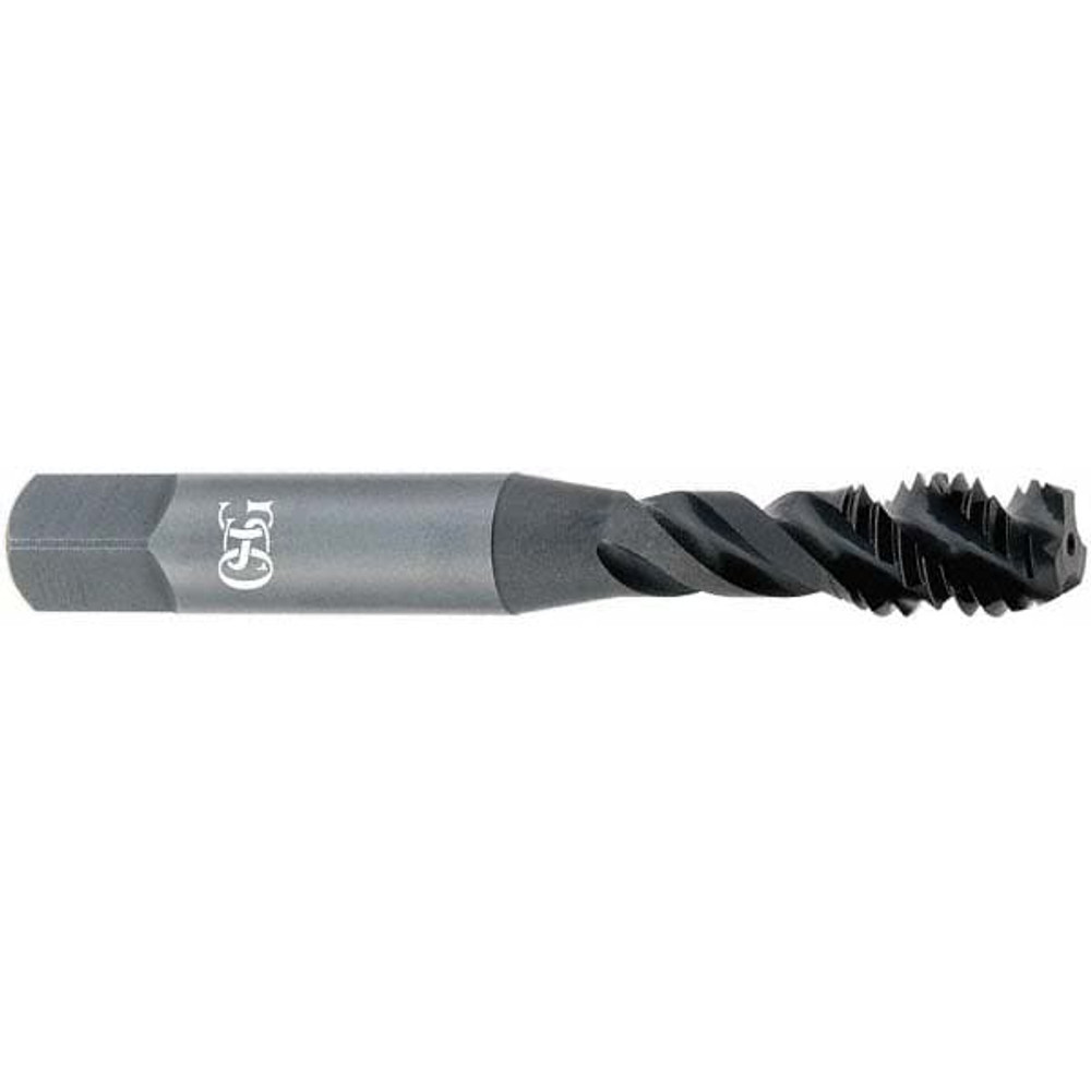 OSG 2941900 Spiral Flute Tap: 3/8-16 UNC, 3 Flutes, Modified Bottoming, Vanadium High Speed Steel, Bright/Uncoated