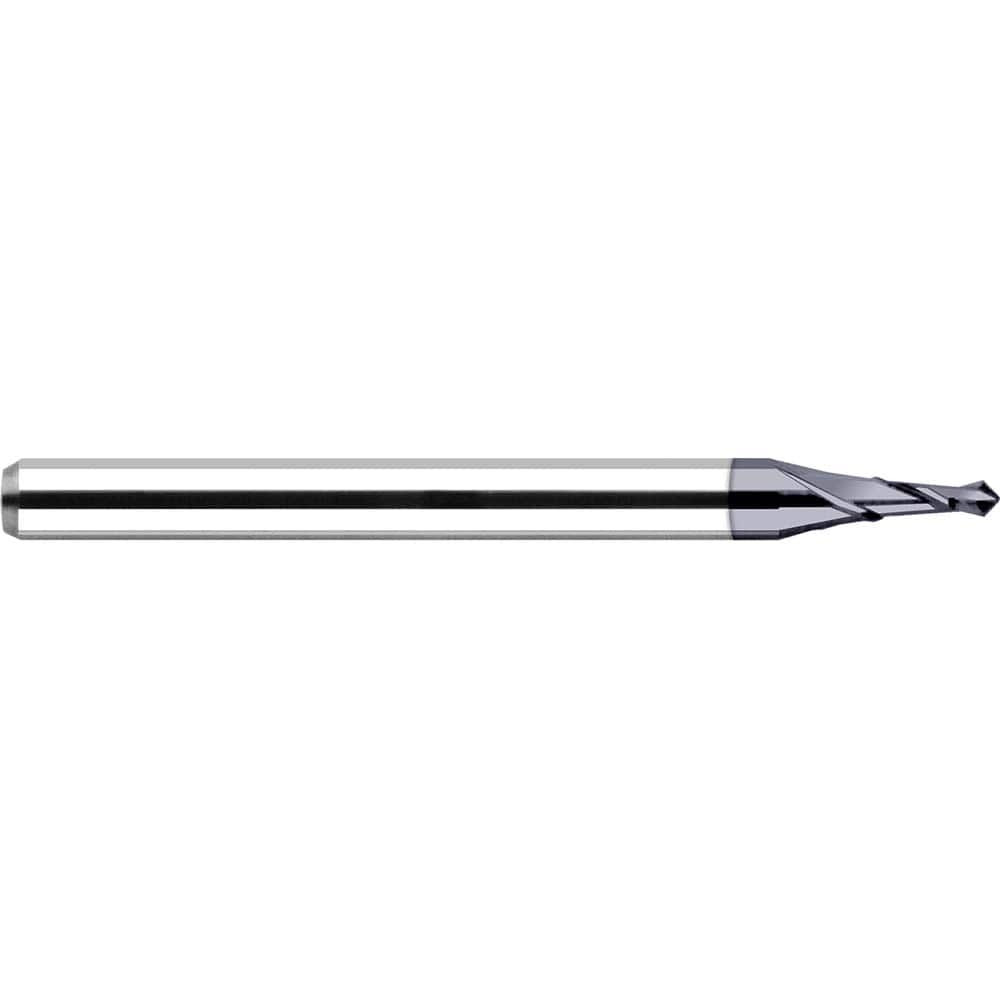 Harvey Tool 11420-C3 Spotting Drill:  90 &deg Point, 1-1/2" OAL, Solid Carbide