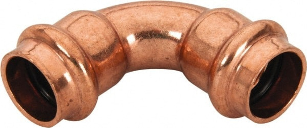NIBCO 9055455PC Wrot Copper Pipe 90 ° Elbow: 1/2" Fitting, P x P, Press Fitting, Lead Free