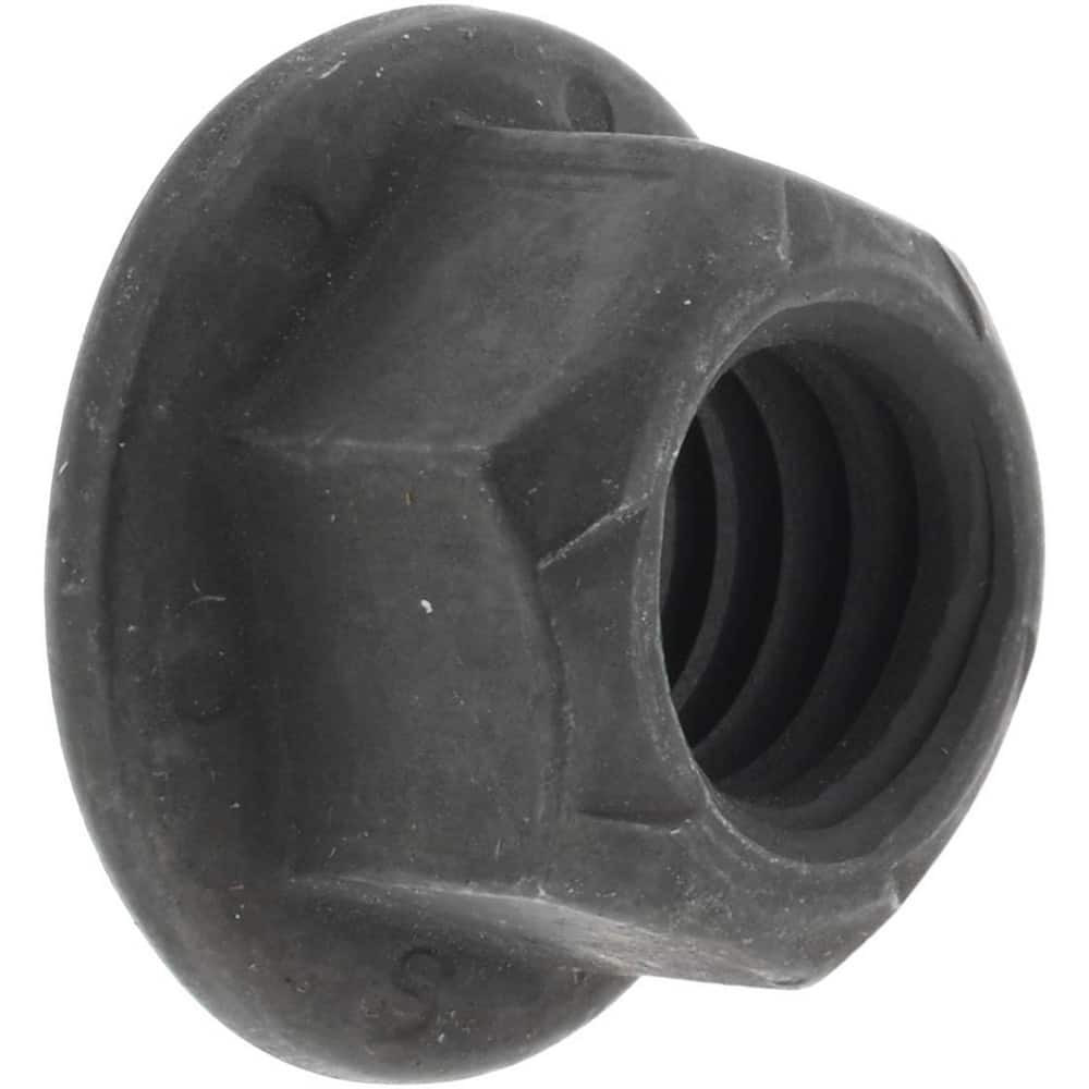 Value Collection R52001644 Hex Lock Nut: Distorted Thread, 3/8-16, Grade G Steel, Phosphate & Oil Finish