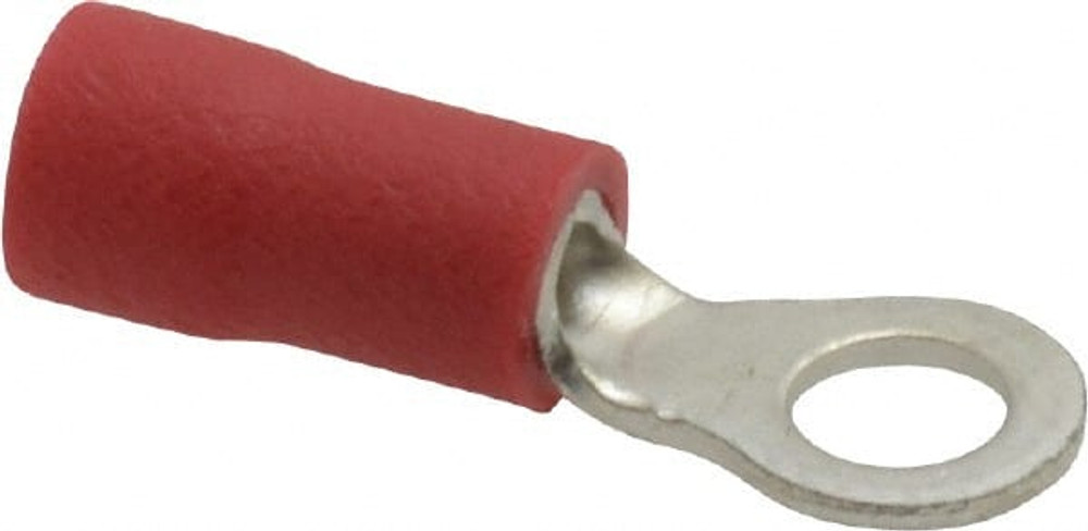 Ideal 83-2121 Circular Ring Terminal: Partially Insulated, 22 to 18 AWG, Crimp Connection