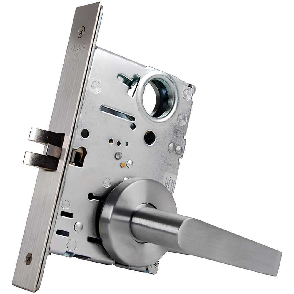 Falcon MA581P DG 626 Lever Locksets; Lockset Type: Storeroom ; Key Type: Keyed Different ; Back Set: 2-3/4 (Inch); Cylinder Type: Conventional ; Material: Metal ; Door Thickness: 1-3/4