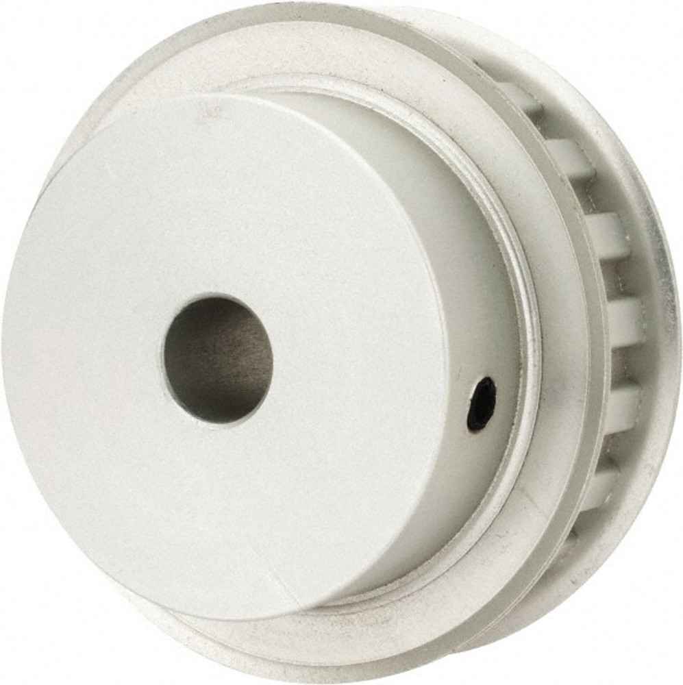 Value Collection 21L075-6FA-1/2 21 Tooth, 1/2" Inside x 2.477" Outside Diam, Hub & Flange Timing Belt Pulley