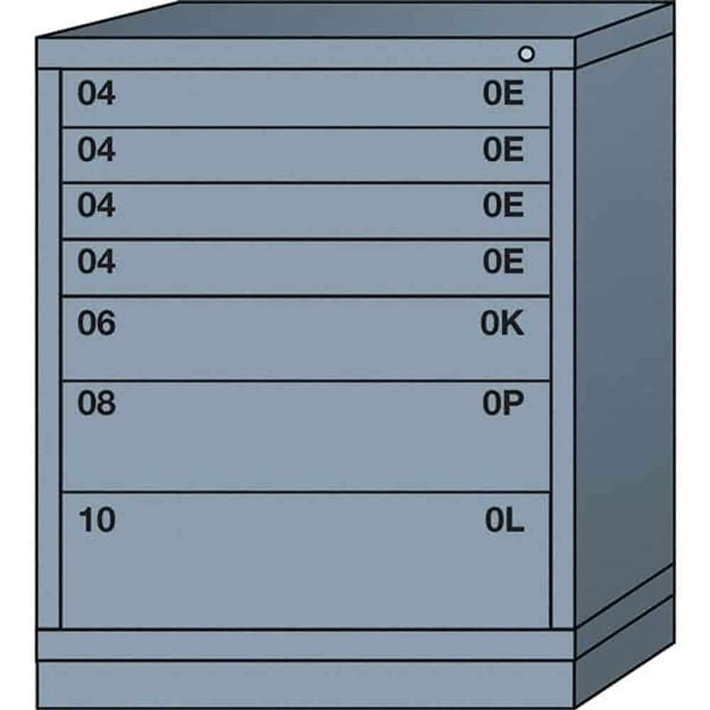 Lyon DDS4030301007IL Standard Mid-Range - Single Drawer Access Steel Storage Cabinet: 30" Wide, 28-1/4" Deep