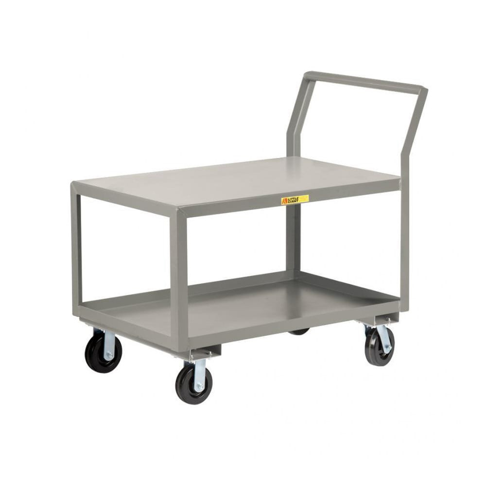 Little Giant. GCK-2436-6PH Utility Cart: Steel, Gray