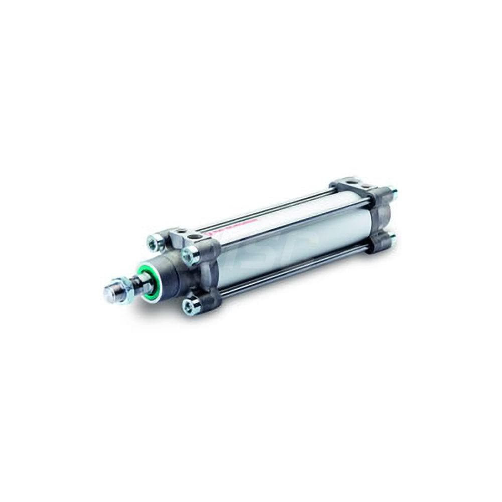 Norgren DA/802125/M/100 NFPA Tie Rod Cylinders; Actuation: Double Acting ; Bore Diameter: 125mm ; Rod Diameter: 32mm ; Body Material: Steel ; Port Size: 1/2 ; Rod Thread Size: 27mm