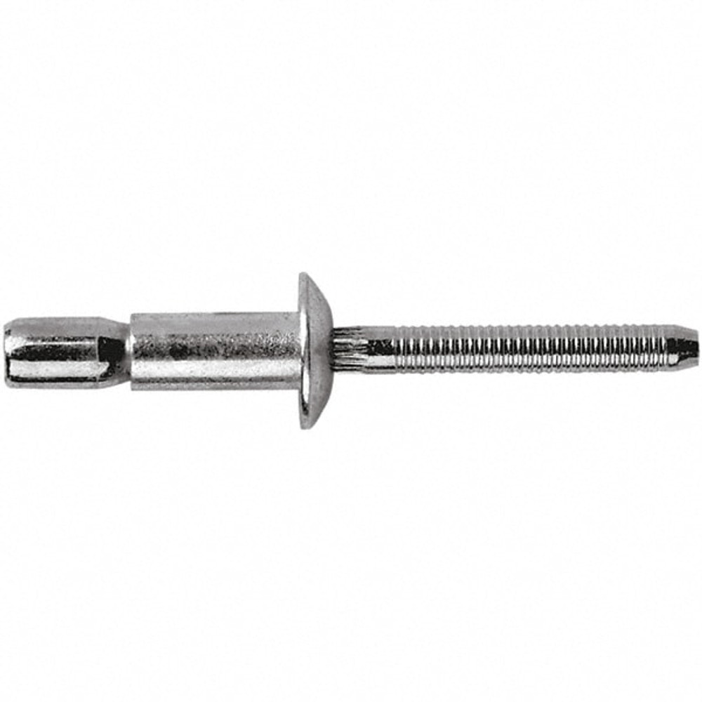 STANLEY Engineered Fastening POPCCPI-08-06 Structural with Locking Stem Blind Rivet: Size 8, Dome Head, Stainless Steel Body, Stainless Steel Mandrel