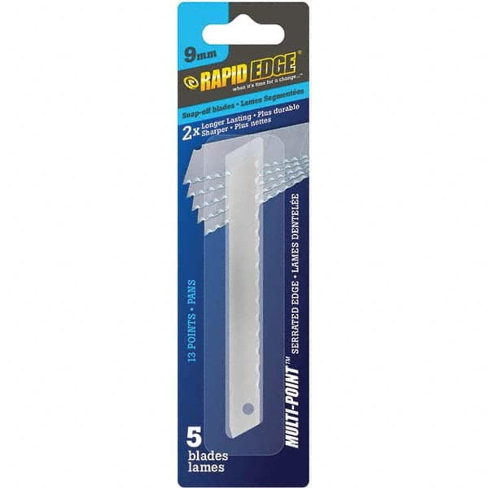 Rapid Edge RT00061 Snap Knife Blade: 9 mm Blade Length