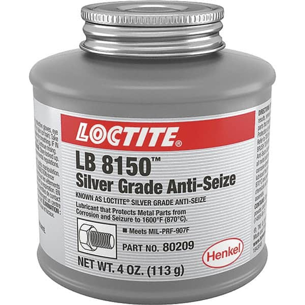 Loctite 235092 High Temperature Anti-Seize Lubricant: 4 oz Can
