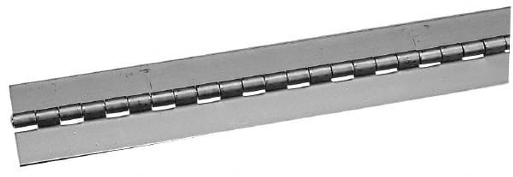 Guden PS10080808-72 Piano Hinge: 2" Wide, 72" Long, 0.12" Thick